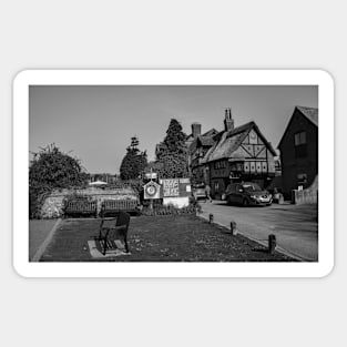 The picturesque village of Horning in the heart of the Norfolk Broads Sticker
